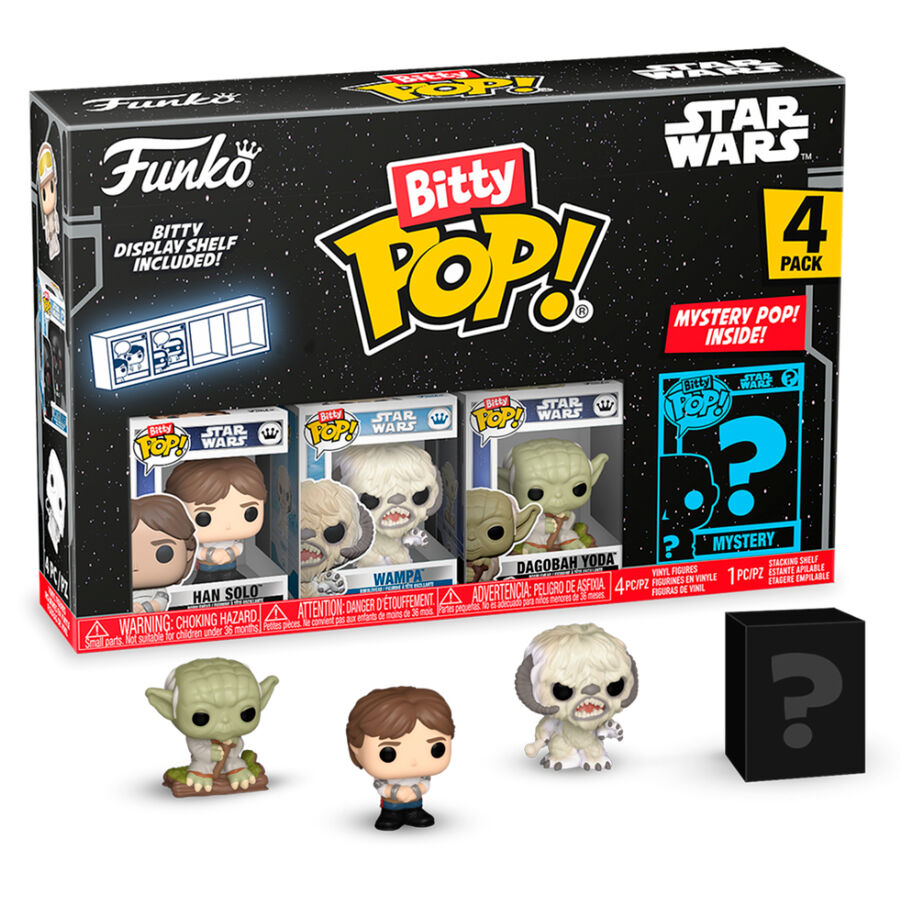Bitty POP Star Wars Han Solo - Wampa - Yoda - ?